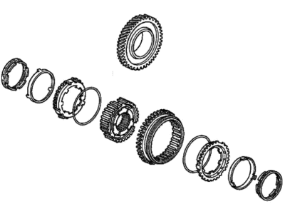 Acura 23432-PPS-305 Gear Set 2Nd