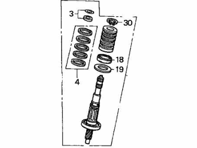 Acura Power Steering Control Valve - 53641-SZ3-A02