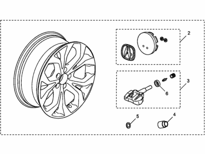 Acura TLX Tire - 08W42-TZ3-201