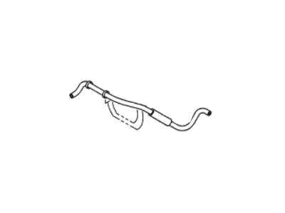 Acura 8-97174-766-0 Hose, Radiator (L=990)