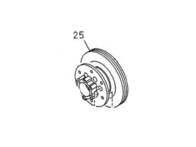 Acura 8-97034-034-3 Rotor, Front Disk Brake