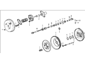 Acura Legend Brake Booster - 46400-SD4-023 Power Assembly, Master (10") (Nissin)