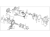 Acura Legend Distributor - 30100-PH7-662 Distributor Assembly (Td-03R) (Tec)