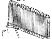 Acura Legend Radiator - 19010-PH7-672 Radiator (Denso)