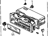 Acura Legend A/C Switch - 80650-SG0-H41 Control Assembly, Automatic Air Conditioner