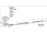 Acura Legend Brake Master Cylinder - 46100-SG0-804 Master Cylinder Assembly (A.L.B.)