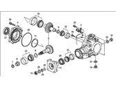 Acura MDX Transfer Case - 29000-RT4-000 Transfer Assembly