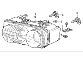 Acura Integra Headlight - 33100-ST7-A01 Right Headlight Assembly