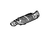 Acura Integra Catalytic Converter - 18160-P75-A10 Catalytic Converter (Hpj/Hdm360)