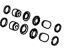 Acura 01473-T6N-A01 Piston Seal & Boot Set