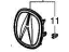 Acura 71125-TYA-A01 Radar Cover, Front