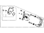 Acura 43019-TYA-A00 Rear Caliper Sub-Assembly