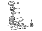 Acura TL Brake Master Cylinder - 46100-SDB-A11 Brake Master Cylinder Assembly