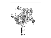 Acura TL Oil Pump - 15100-P8E-A01 Pump Assembly, Oil (Yamada)