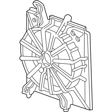 Acura 38615-RBB-003 Fan Shroud