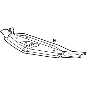 Acura 71125-STX-A00 Radiator Bulkhead Grill Support Cover