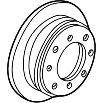 Acura 42510-S3M-A00 Rear Disc Brake Rotor