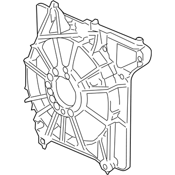 2008 Acura RL Fan Shroud - 19015-RJA-J01