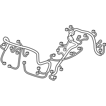 Acura 32100-TL2-A01 Wire Harness, Passenger Side Cabin