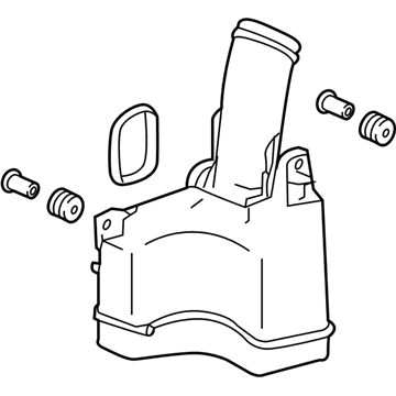 Acura 17230-5J2-A00 Resonator Chamber Assembly