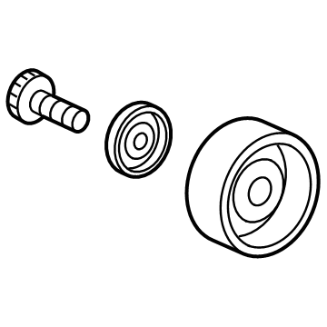 Acura 31189-51B-H02 Pulley Set, Tensioner