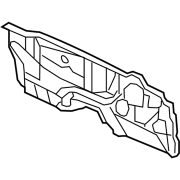 Acura 61500-TK4-A00ZZ Dashboard (Lower)