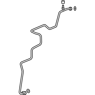 Acura 80341-TX4-A01 Pipe, Receiver