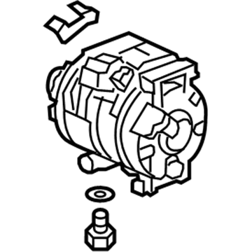 Acura RDX A/C Compressor - 38810-R8A-A01