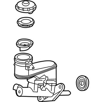 2010 Acura TSX Brake Master Cylinder - 46100-TL1-G01