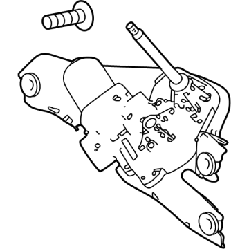 2023 Acura MDX Wiper Motor - 76700-TYA-A01