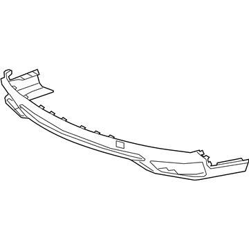 Acura 71510-TZ5-A10 Rear Bumper Face Skid Garnish