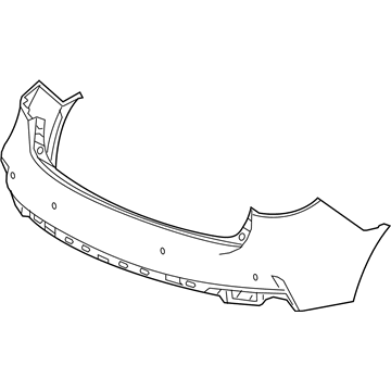 Acura MDX Bumper - 04715-TYS-A00ZZ