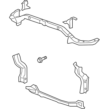 Acura Radiator Support - 60400-STK-A00ZZ