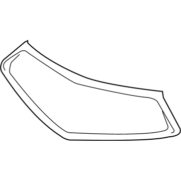 Acura 71122-TZ3-A51 Front Grille Molding