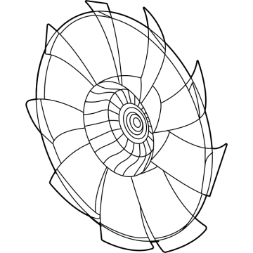 2024 Acura Integra Fan Blade - 19020-66V-A11