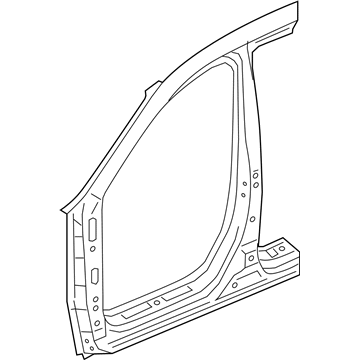 Acura 04645-TX4-A50ZZ Panel Set, Left Front (Outer)