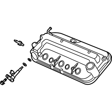 Acura 12310-RKG-000 Front Cylinder Head Cover Assembly