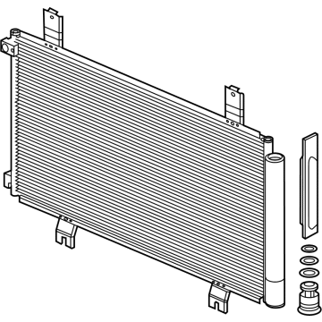 Acura 80100-T21-A02 Condenser Assembly