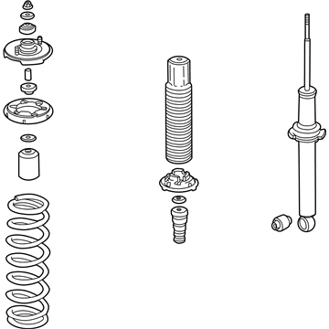 Acura CL Shock Absorber - 52610-S3M-A01