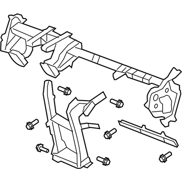 Acura 61300-STX-A01 Frame Assembly, Instrument Panel