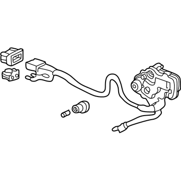 Acura CL Mirror Actuator - 76215-S3M-A11