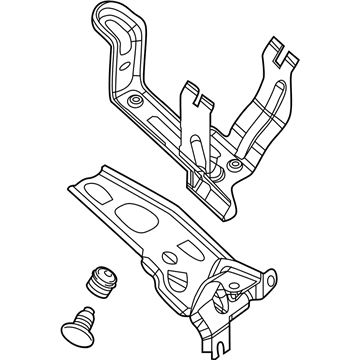 Acura 57315-TRX-A01 Bracket Assembly, Tandem Motor Cylinder