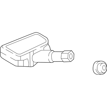 Acura 42753-T6N-E03 Tire Pressure Sensor Assembly