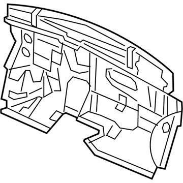 Acura 74260-TX4-A00 Insulator, Dashboard