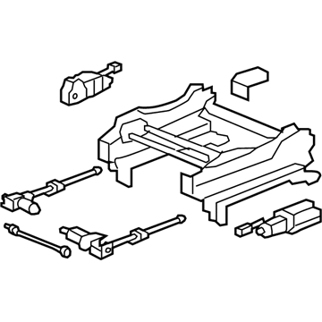 Acura 81600-STK-A02 Device, Left Front Seat