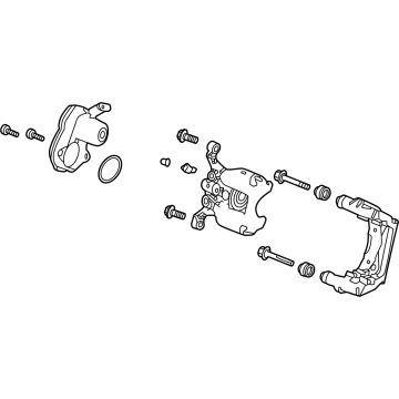 Acura MDX Brake Caliper - 43019-TYA-A00