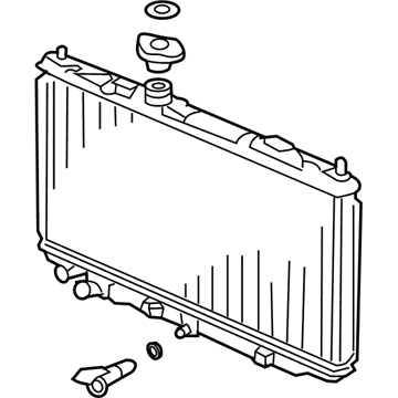 Acura Radiator - 19010-RDB-A01