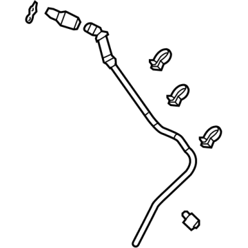 Acura 70060-TYA-A00 Tube, Rear Drain Right