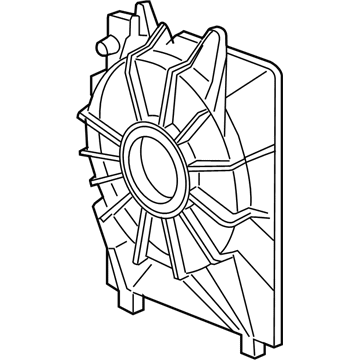 Acura 19015-RYE-A01 Engine Cooling Fan Compatible