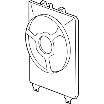 Acura 38615-RYE-A01 Radiator Sub-Shroud